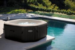 Бассейн СПА "Jet and Bubble Deluxe"795л,восьмигр.,гидро-аэромасса(180смx180смx71см) 1шт/упак 28458УЦ - фото 4